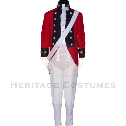 Children's Thomas Gage British Revolutionary War Uniform