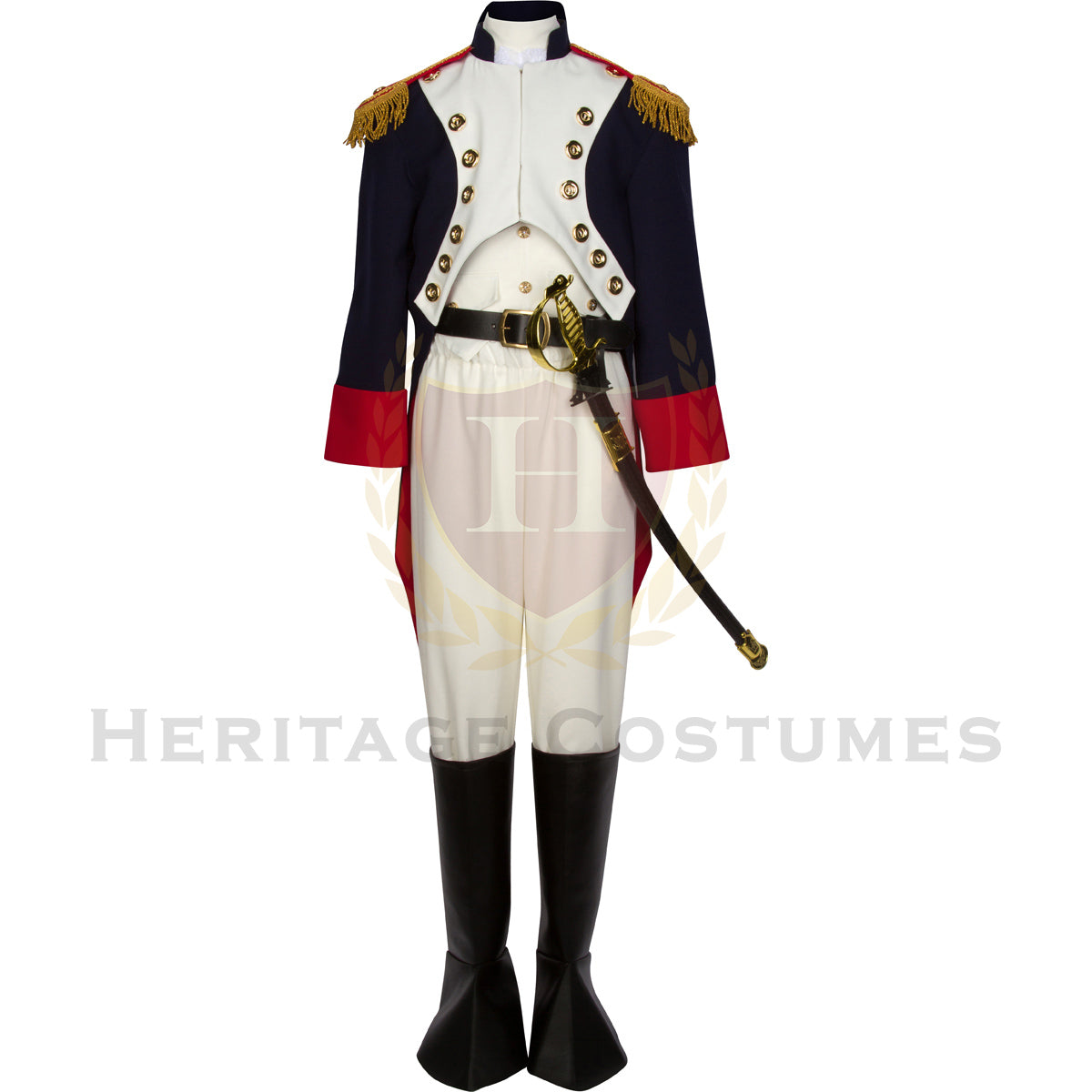Children's Marquis De Lafayette Uniform