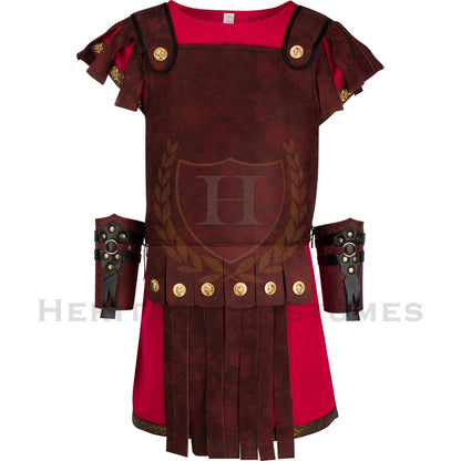 Roman Warrior Costume – Ancient Gladiator Soldier Outfit for Cosplay, Theater, LARP, Halloween & Historical Reenactments
