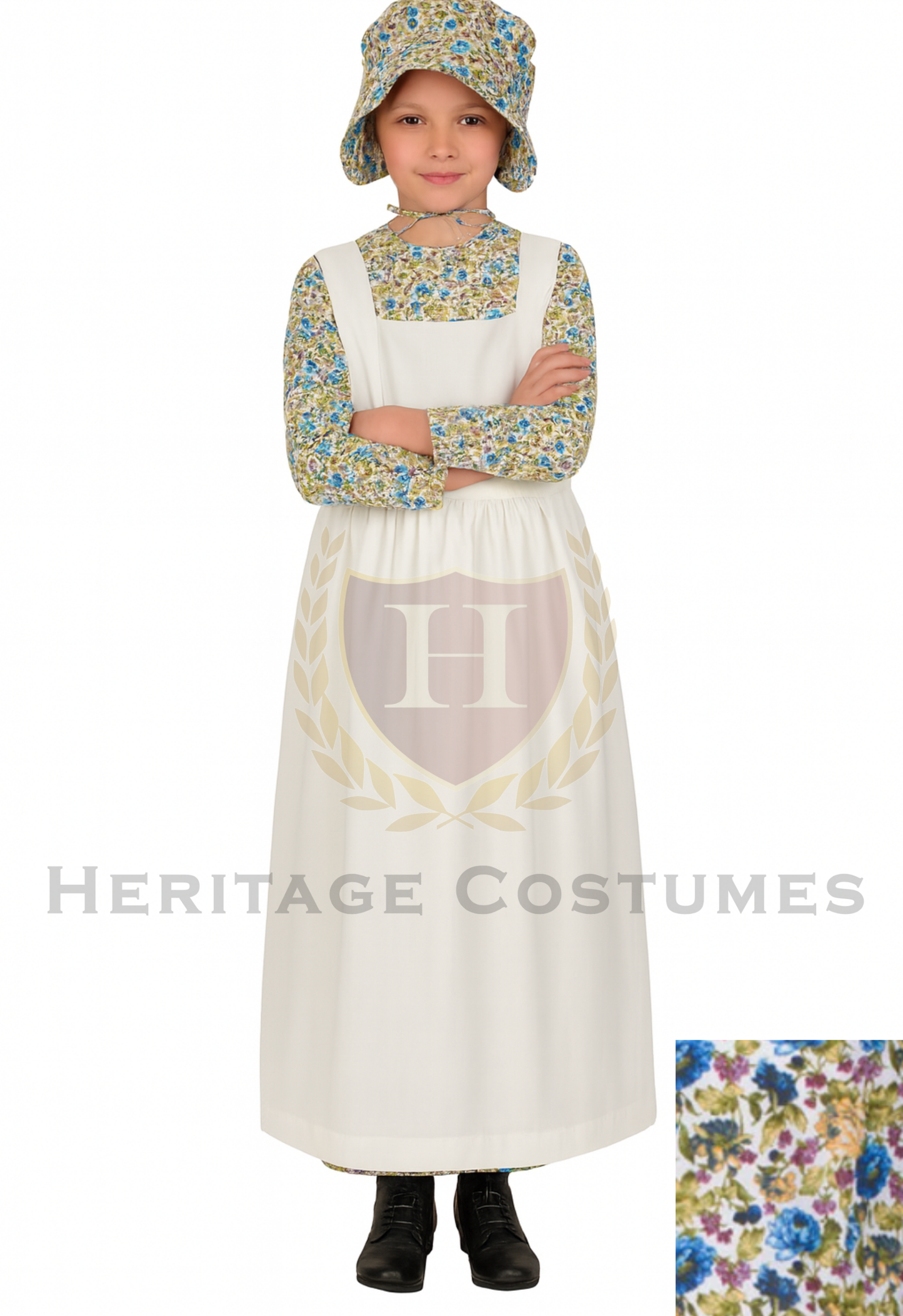 American Frontier, Pioneer Girl, Civil War Quality Children's Dress