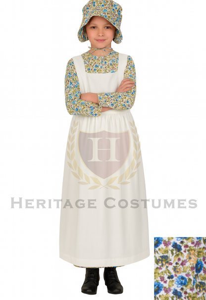 American Frontier, Pioneer Girl, Civil War Quality Children's Dress