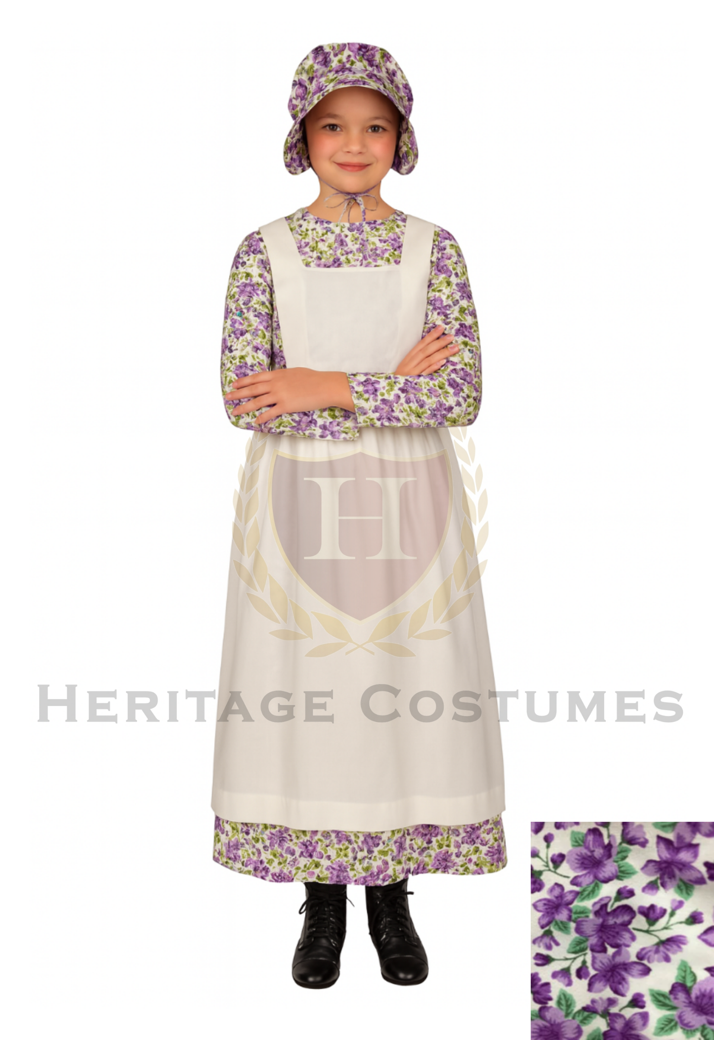 American Frontier, Pioneer Girl, Civil War Quality Children's Dress