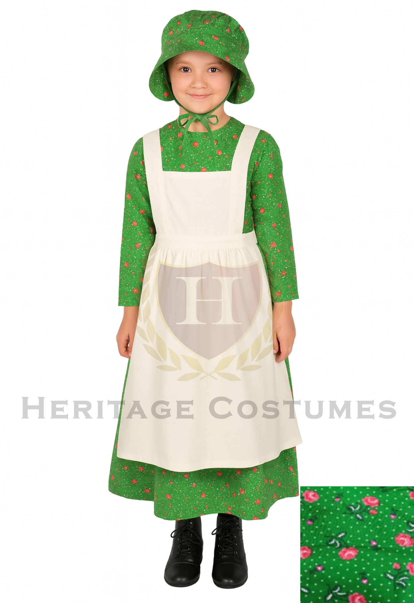 American Frontier, Pioneer Girl, Civil War Quality Children's Dress