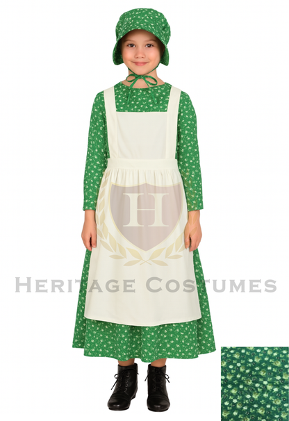 American Frontier, Pioneer Girl, Civil War Quality Children's Dress