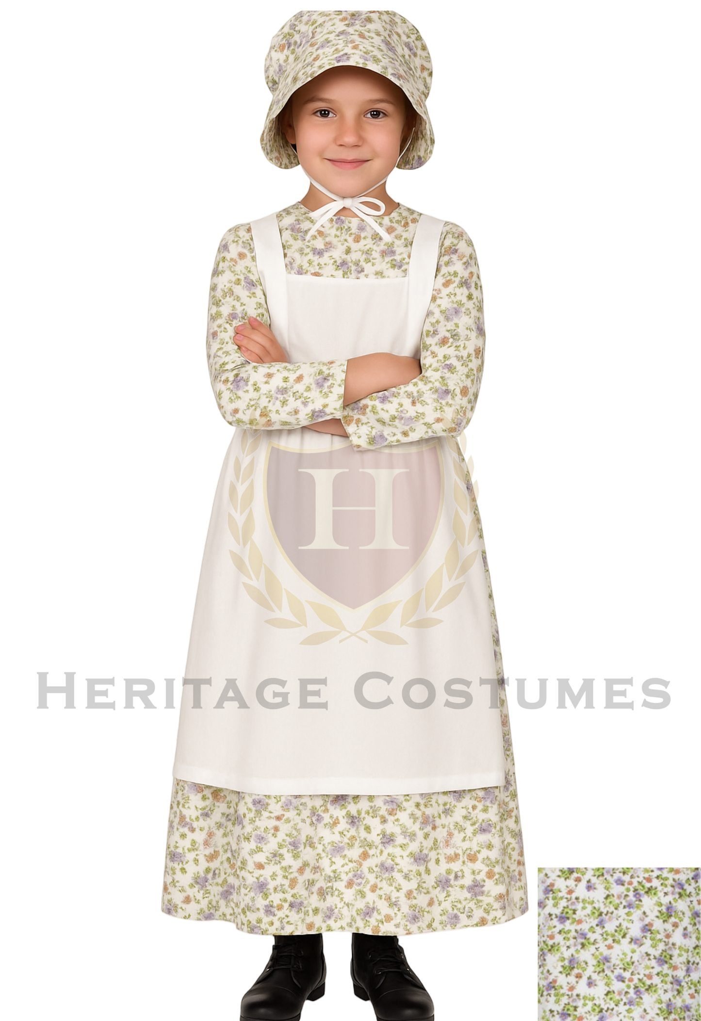 American Frontier, Pioneer Girl, Civil War Quality Children's Dress