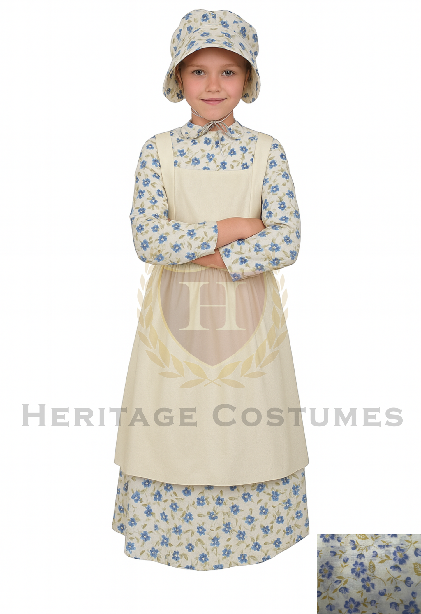 American Frontier, Pioneer Girl, Civil War Quality Children's Dress