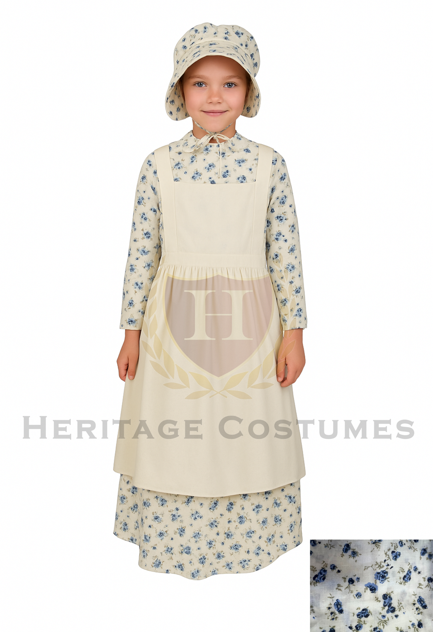 American Frontier, Pioneer Girl, Civil War Quality Children's Dress
