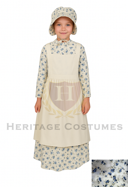 American Frontier, Pioneer Girl, Civil War Quality Children's Dress