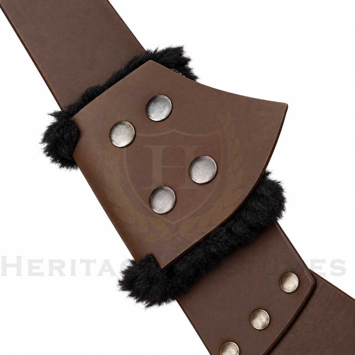 Pirate Leather Baldric Belt