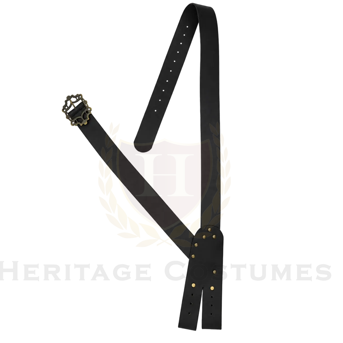 Pirate Leather Baldric Sword Belt