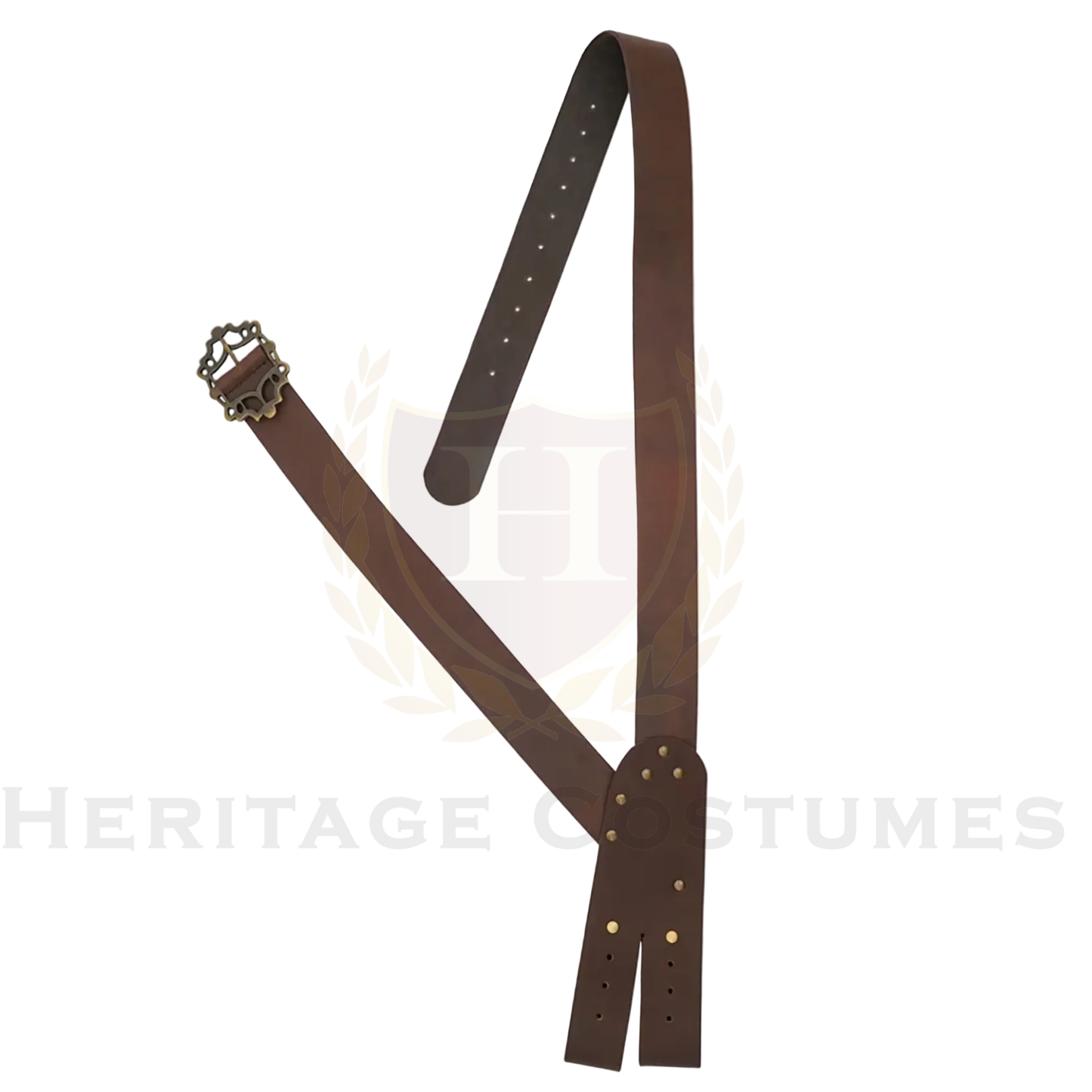 Pirate Leather Baldric Sword Belt