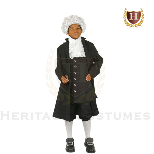 Prince Hall Children's Black History Costume, Colonial Costume