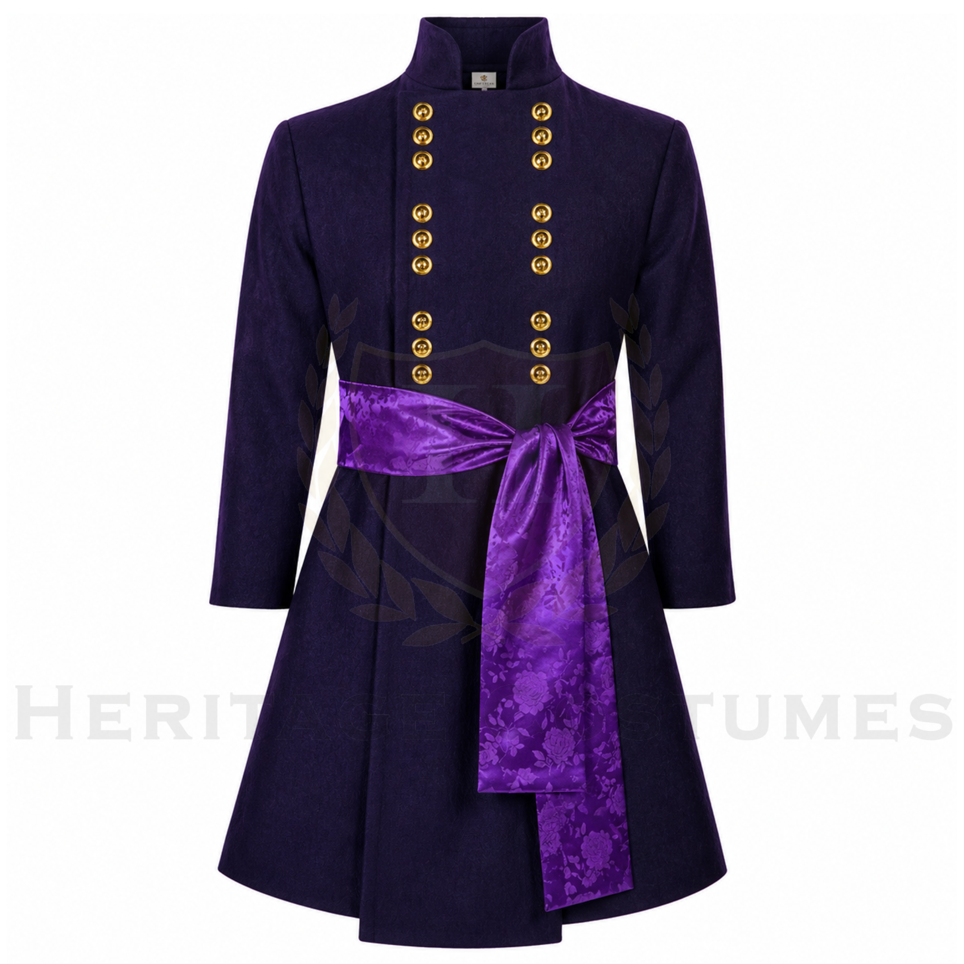 purple sash for dress Narrow Deep Purple Satin Sash Belt by Satin Swank