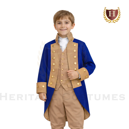 Revolutionary War Officer Children’s Uniform Jacket