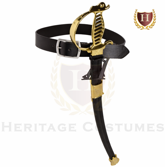 Colonial Officer Sword and Belt Set