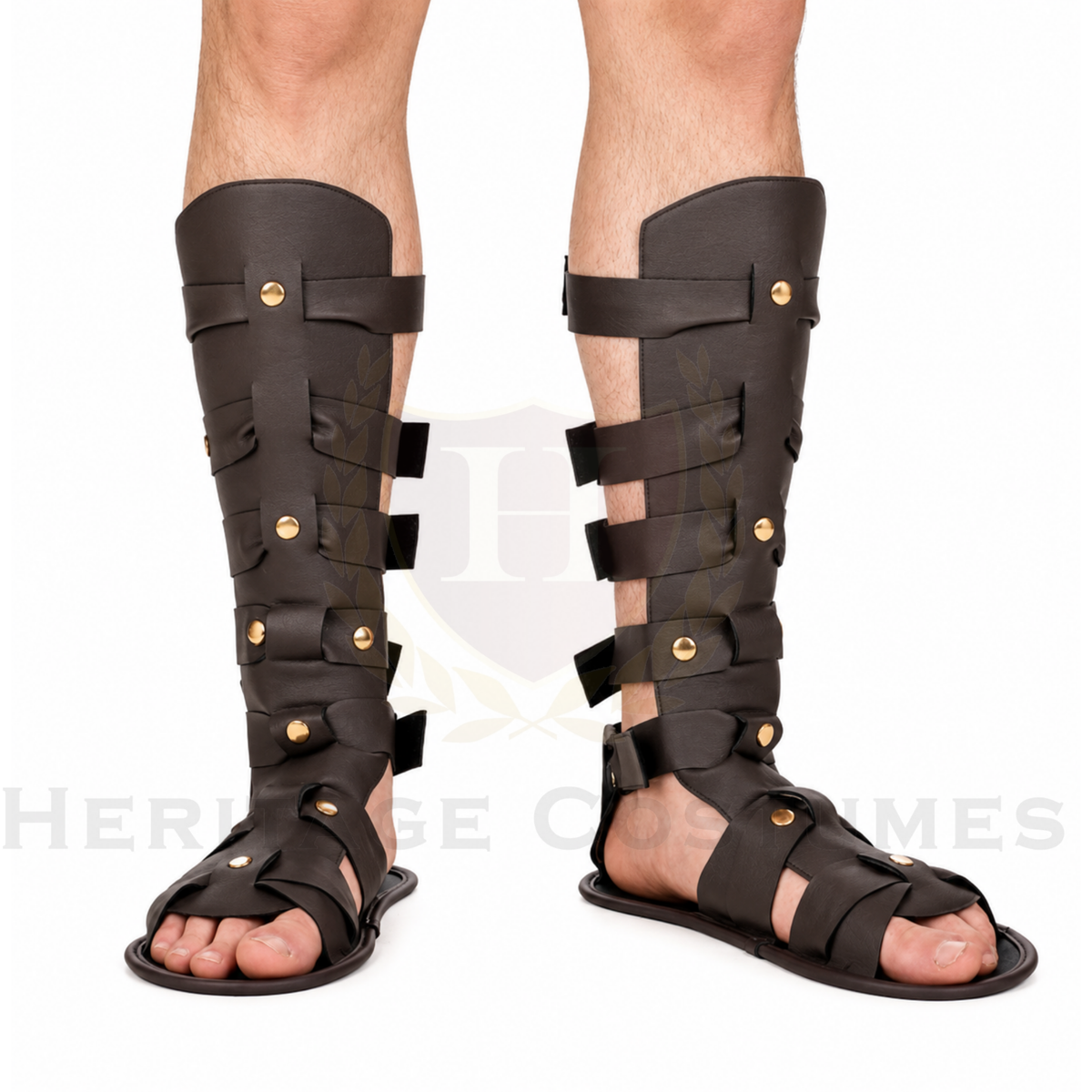 Roman & Grecian Leg Guards and Sandals