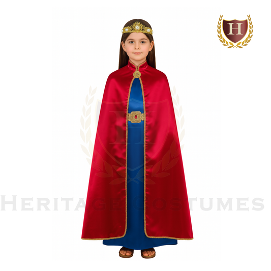 Children's St. Philomena Costume – Patron Saint Costume - Catholic Saint Dress for All Saints Day or Religious Pageants
