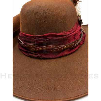 Salty Sea Captain Pirate Hat | Renaissance Festival Hat