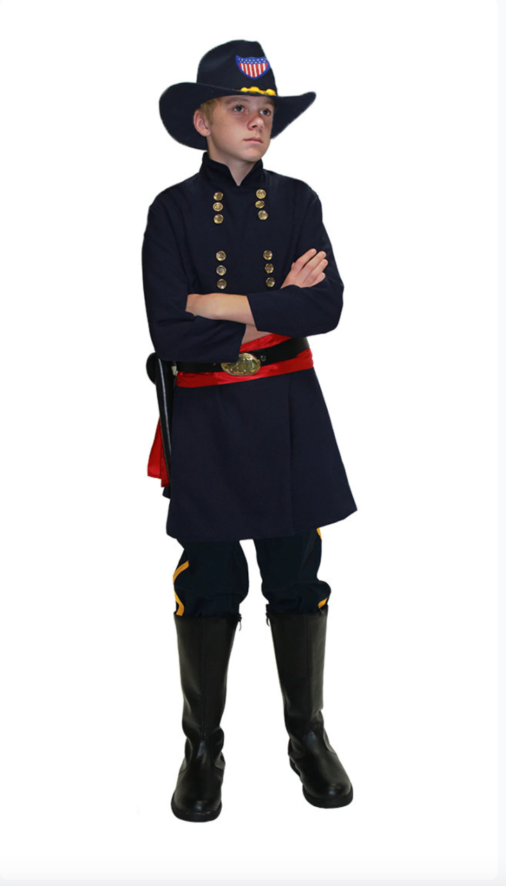 Authentic Looking Children's Civil War Officer's Frock Coats - Union & Confederate