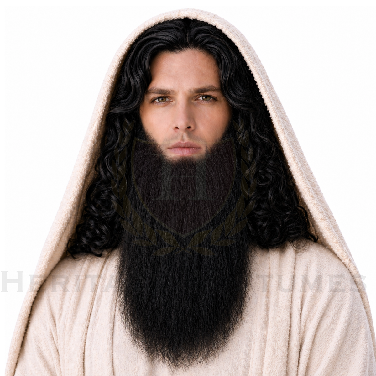 Deluxe Biblical Robe Costume Set – Jesus, Shepherd, Moses Outfit for Nativity, Passion Plays & Church Performances