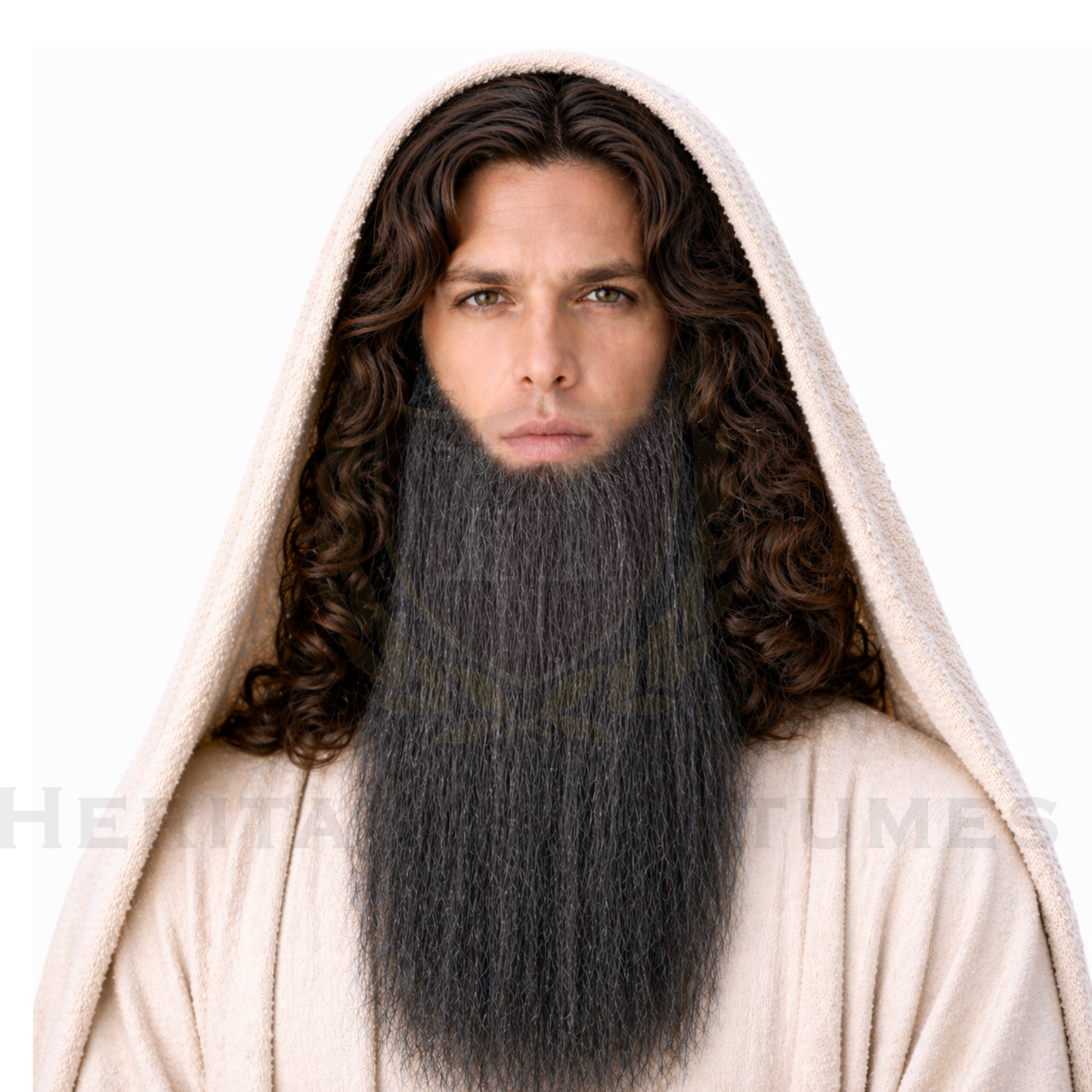 Biblical Shepherd & Wiseman Human Hair Beard