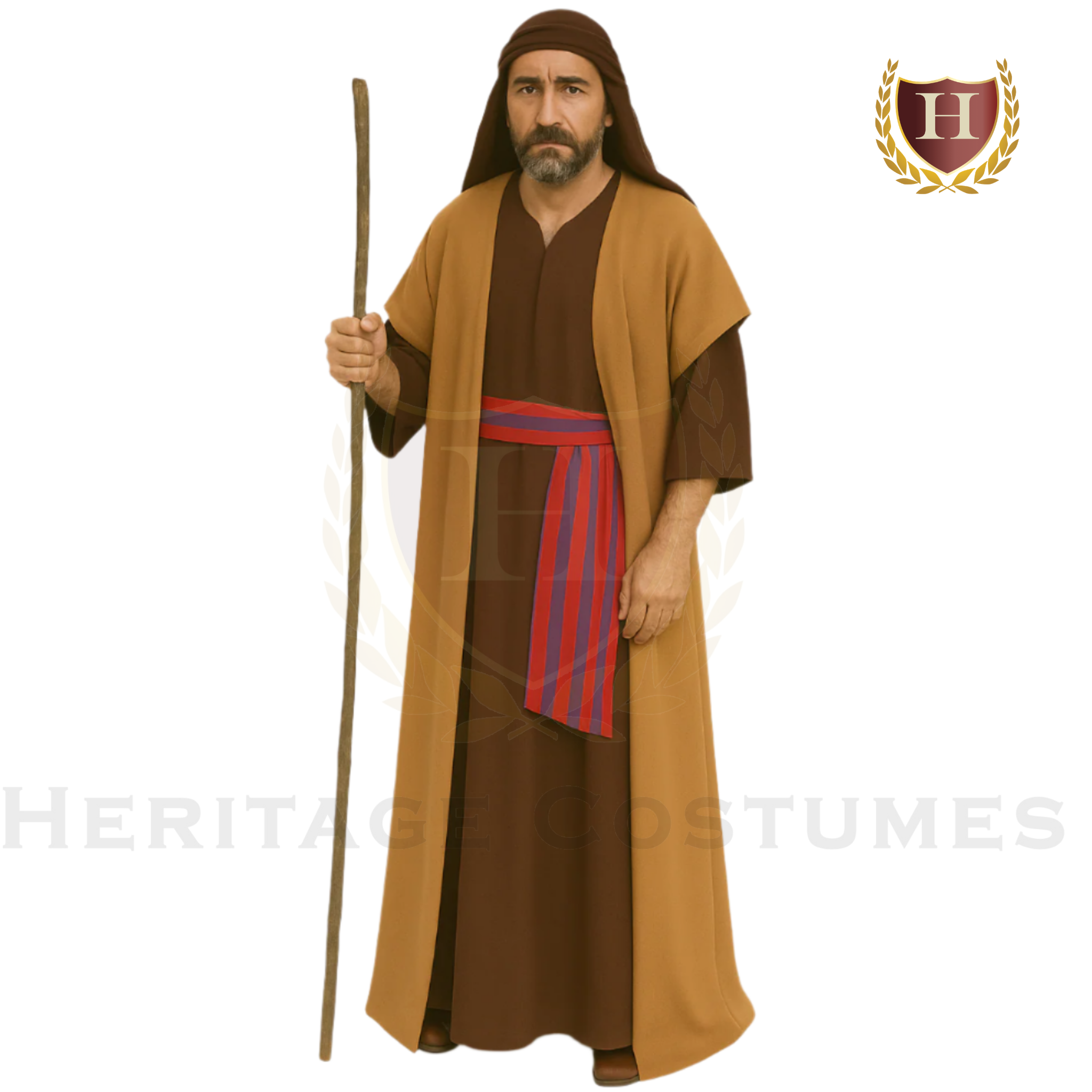 Adult Shepherd Costume | Nativity Robe | Heritage Costumes ...