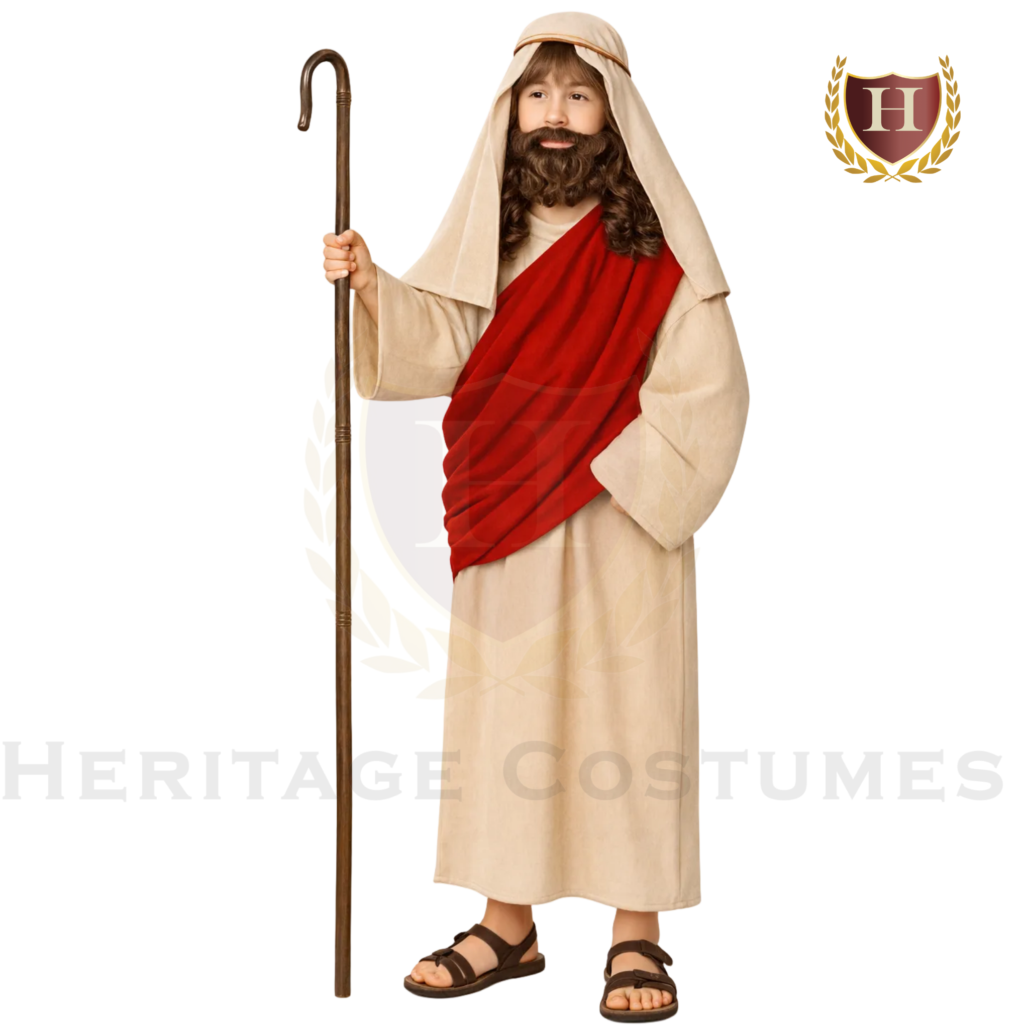 Good Shepherd Children’s Biblical Costume – Nativity Shepherd Outfit ...