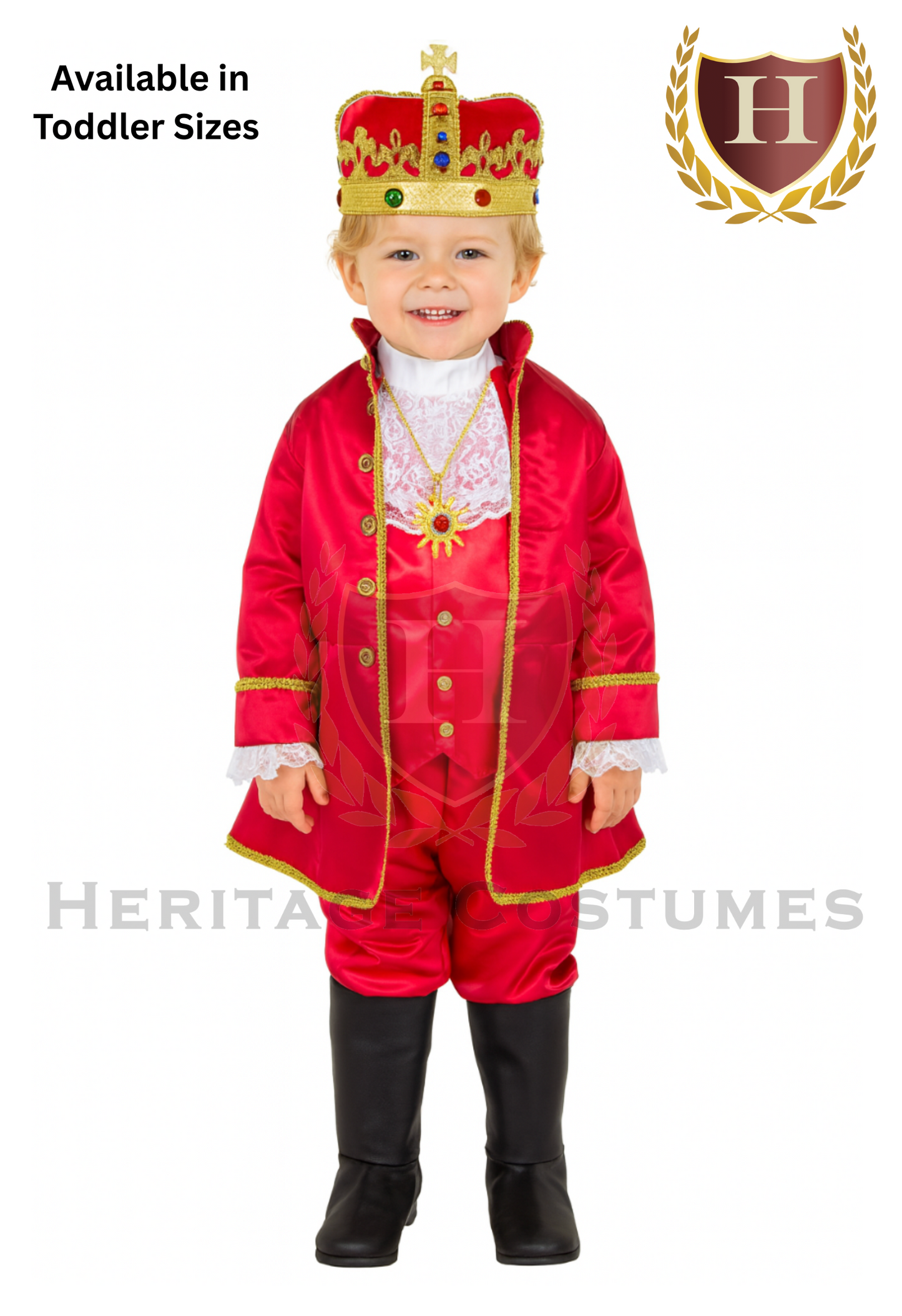 Hamilton King George Toddler Costume