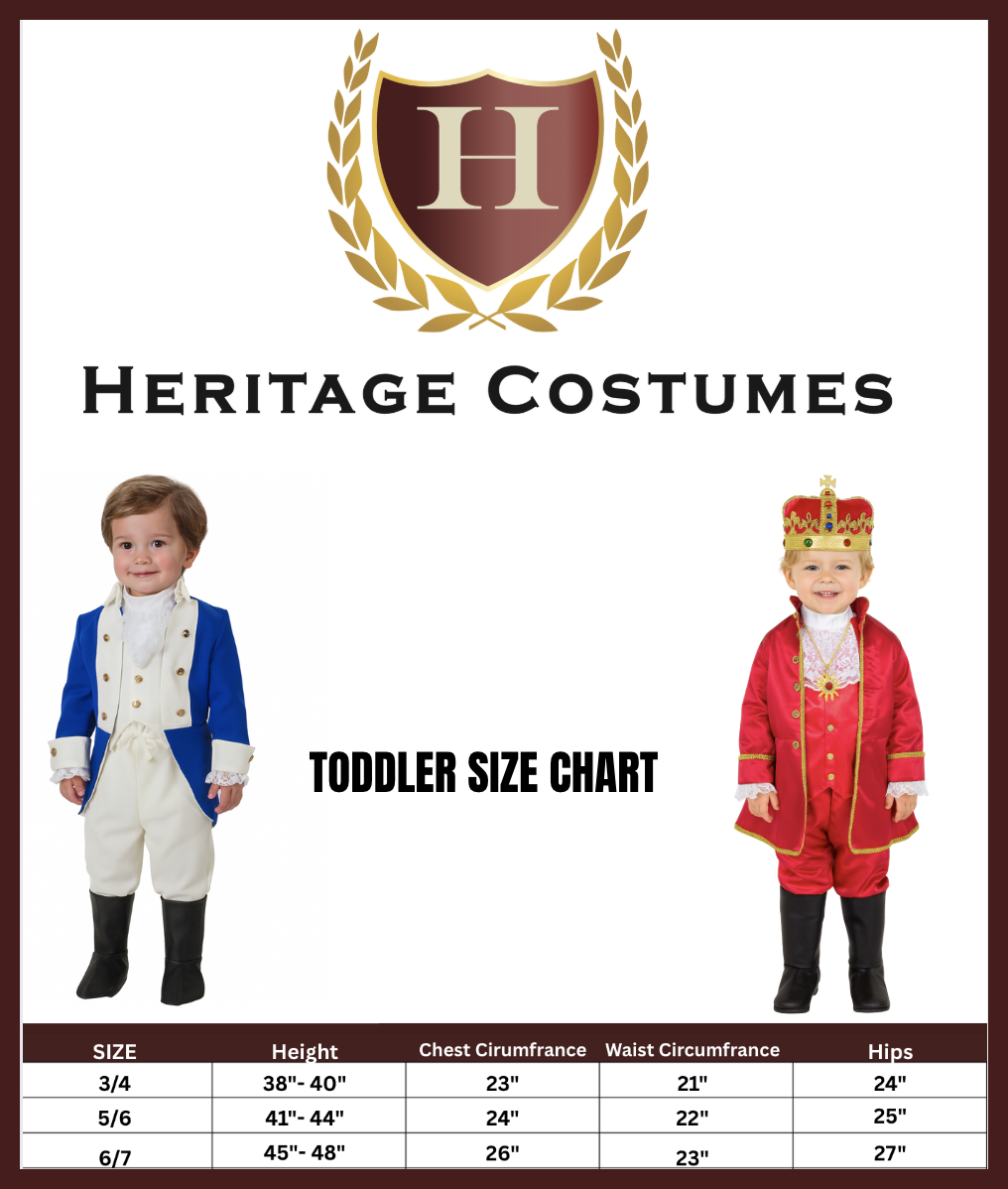 Toddler's Alexander Hamilton Costume