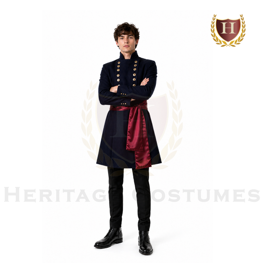 Ceremonial Waist Sash Colonial Military Accessory