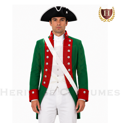 Colonial White Canvas Cross Belt Revolutionary War
