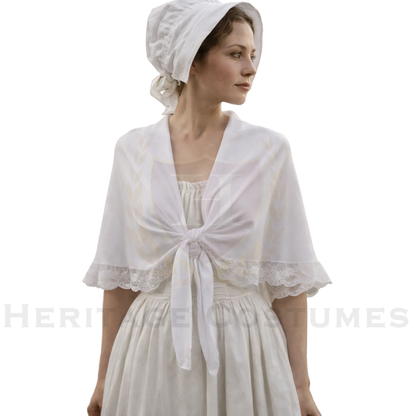Women’s Colonial Costume Shawl Wrap