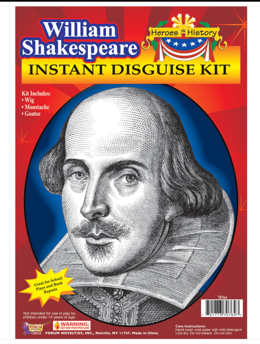 Historical Figures Costume Accessory Kits