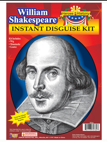 Historical Figures Costume Accessory Kits