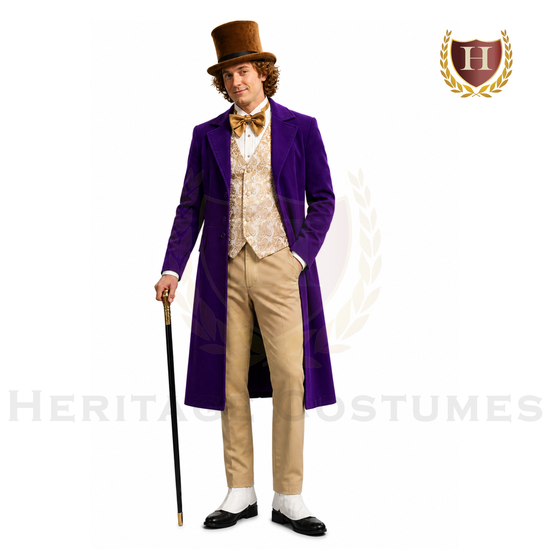 Candyman Adult Victorian Costume - Charlie and the Chocolate