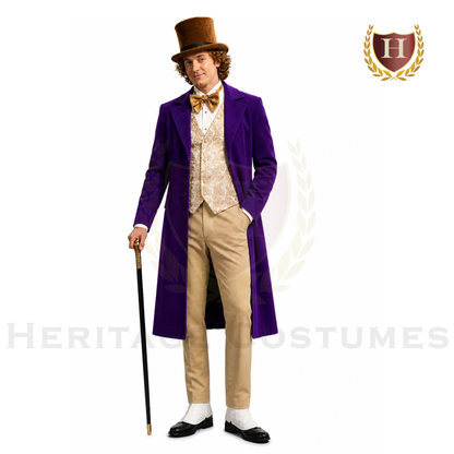 Candyman Adult Victorian  Costume - Charlie and the Chocolate Factory Costume