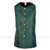 Women’s Colonial Brocade Waistcoat Pirate Vest