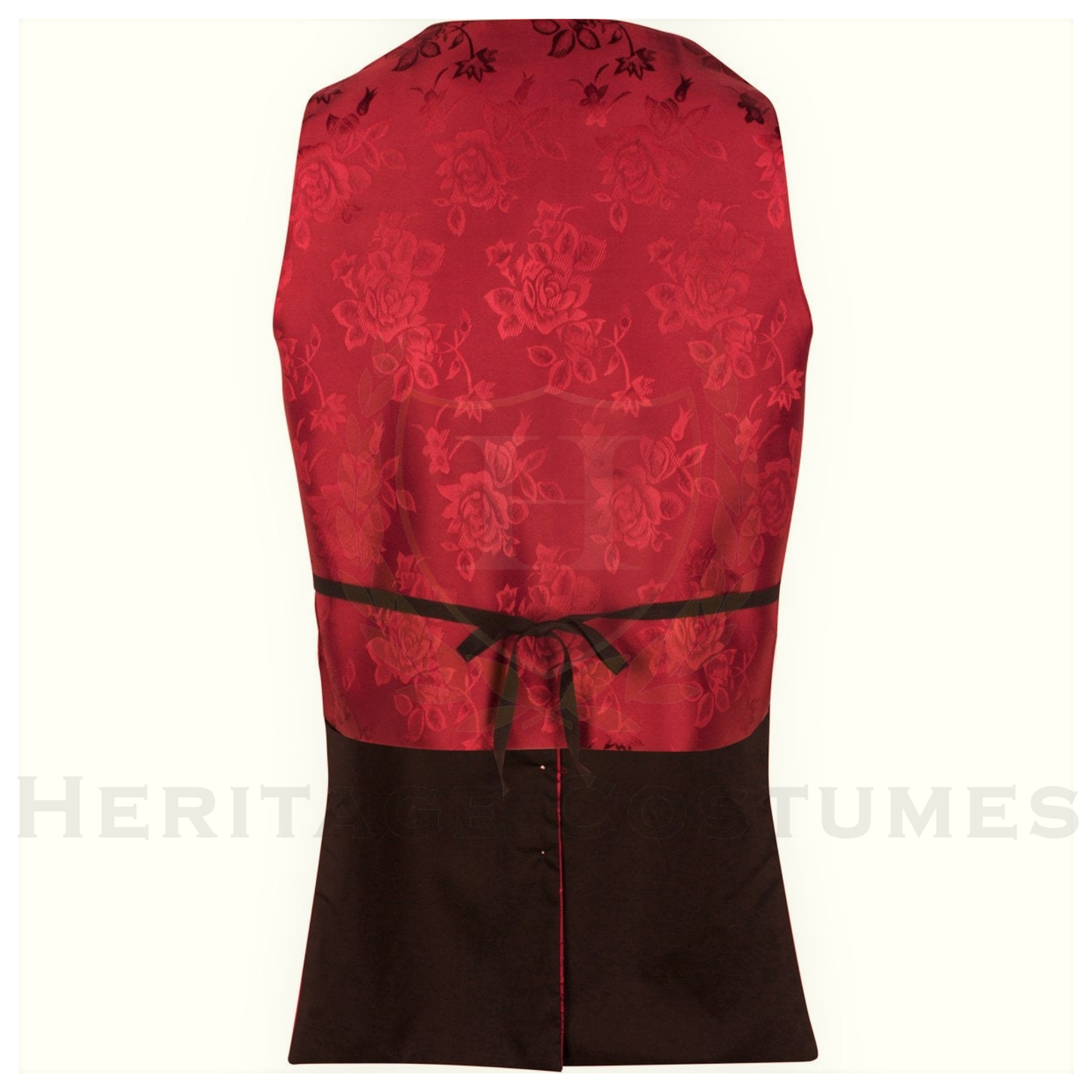 Women’s Colonial Brocade Waistcoat Pirate Vest