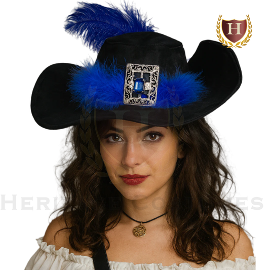 Women's Pirate Hat, Lady's Buccaneer Hat
