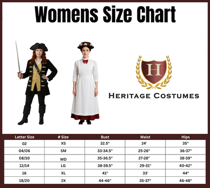 19th Century Victorian Ladies Costume