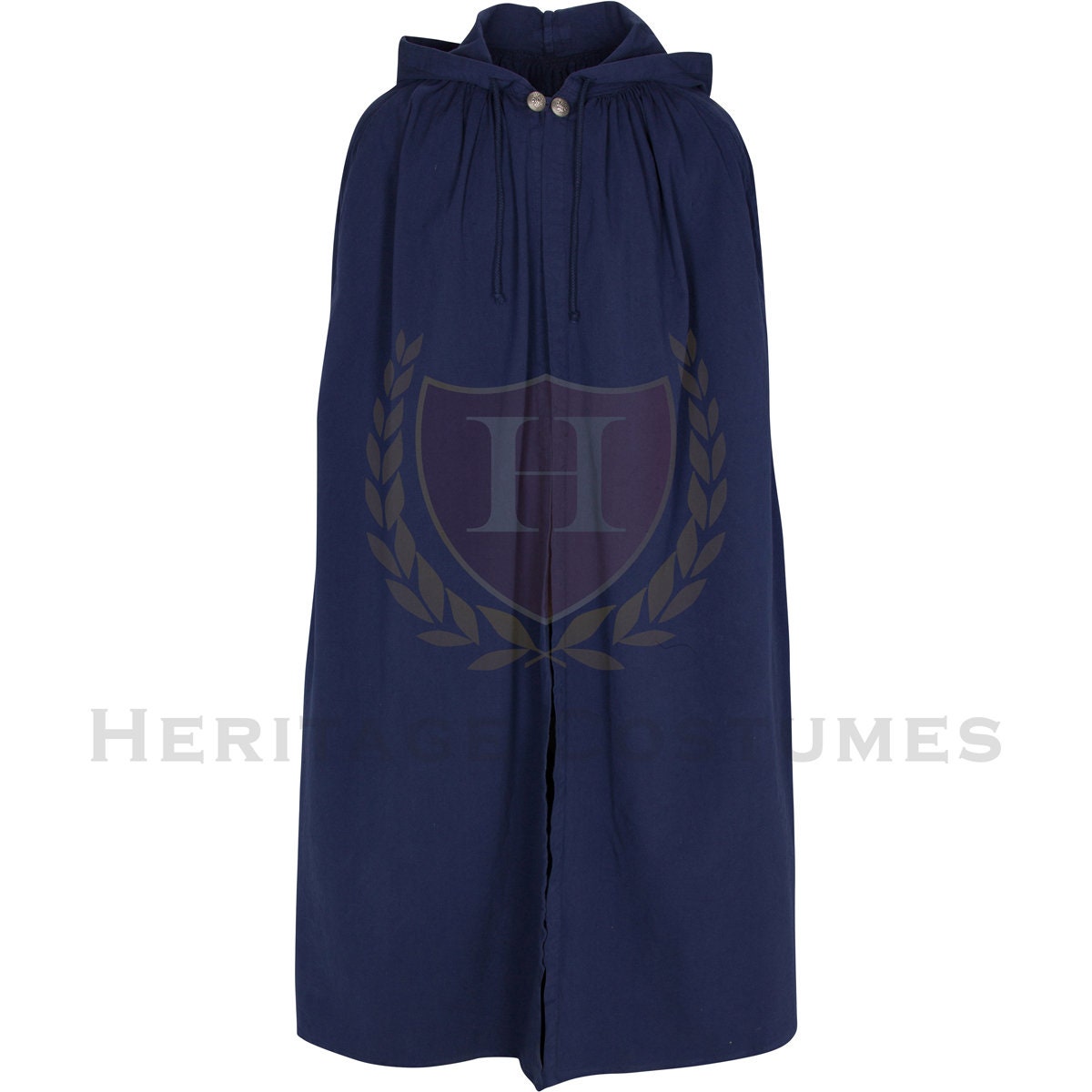 Renaissance Hooded Cloak with Clasp