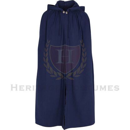 Renaissance Hooded Cloak with Clasp