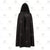 Hooded Medieval Cloak, Renaissance SCA LARP Cloak, Wizard Robe