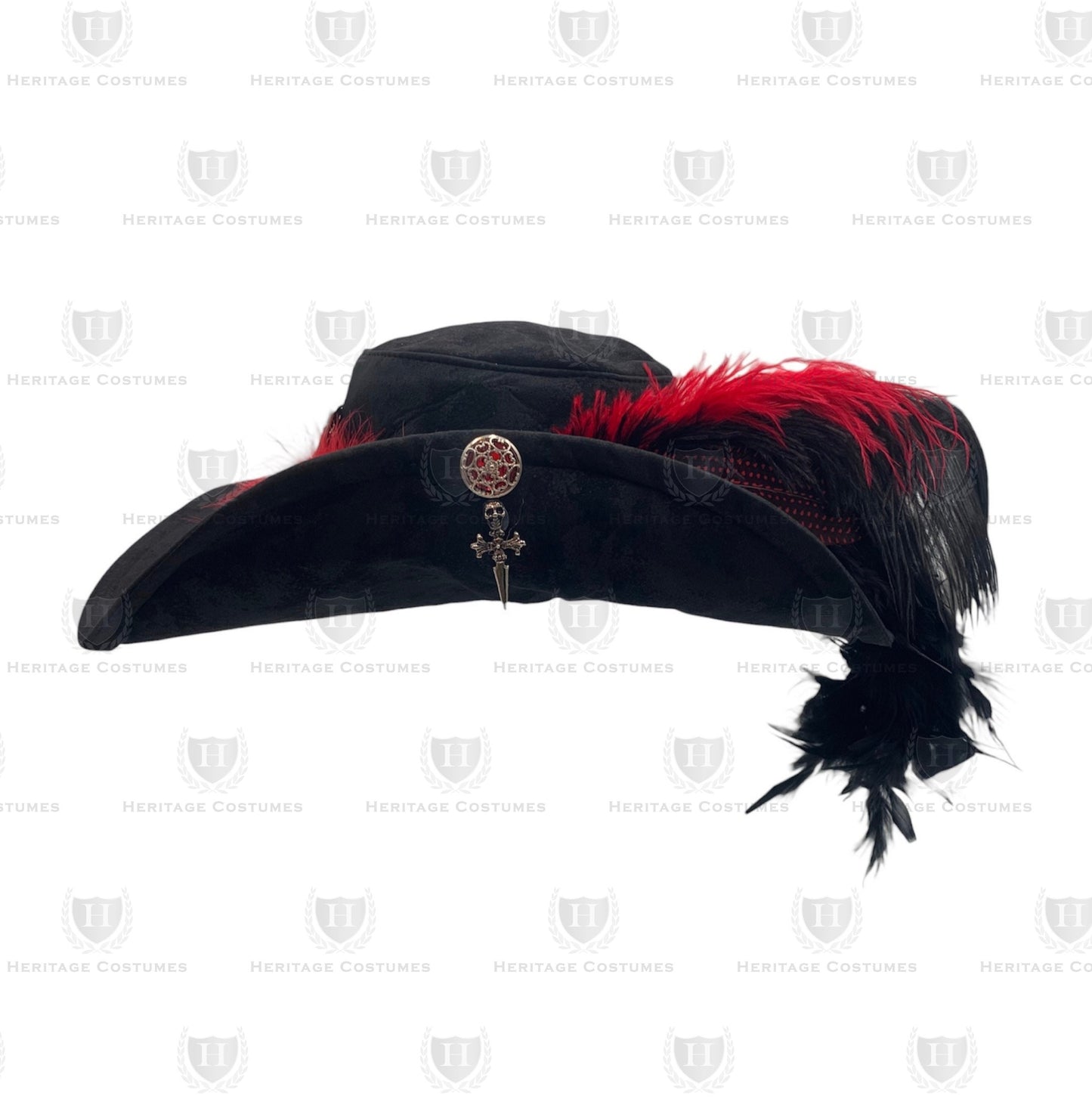 Women's Pirate Hat, Lady's Buccaneer Hat