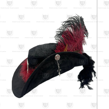 Women's Pirate Hat, Lady's Buccaneer Hat