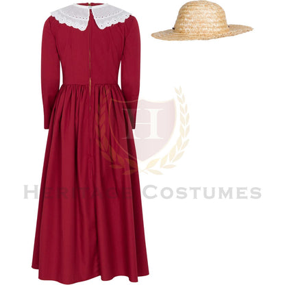 Victorian Girls Day Dress, Girl's Victorian Gown