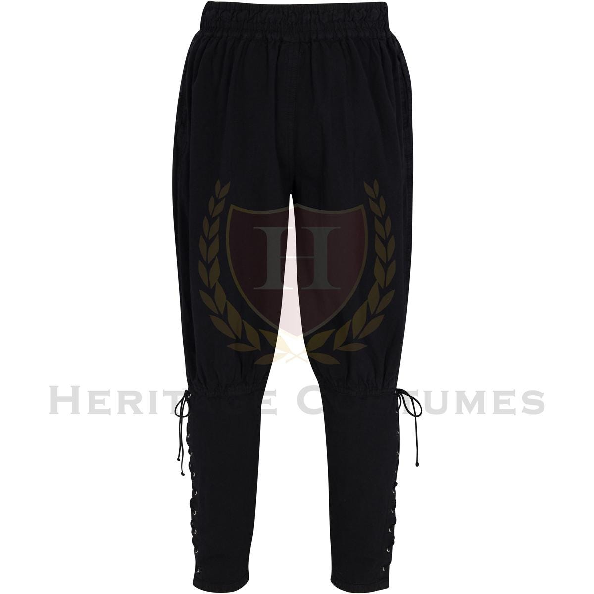 Men’s Viking Pants – Medieval Renaissance Landsknecht Trousers for LARP, Cosplay & Reenactments