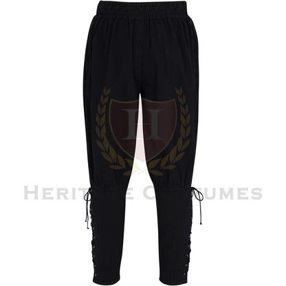 Men’s Viking Pants – Medieval Renaissance Landsknecht Trousers for LARP, Cosplay & Reenactments