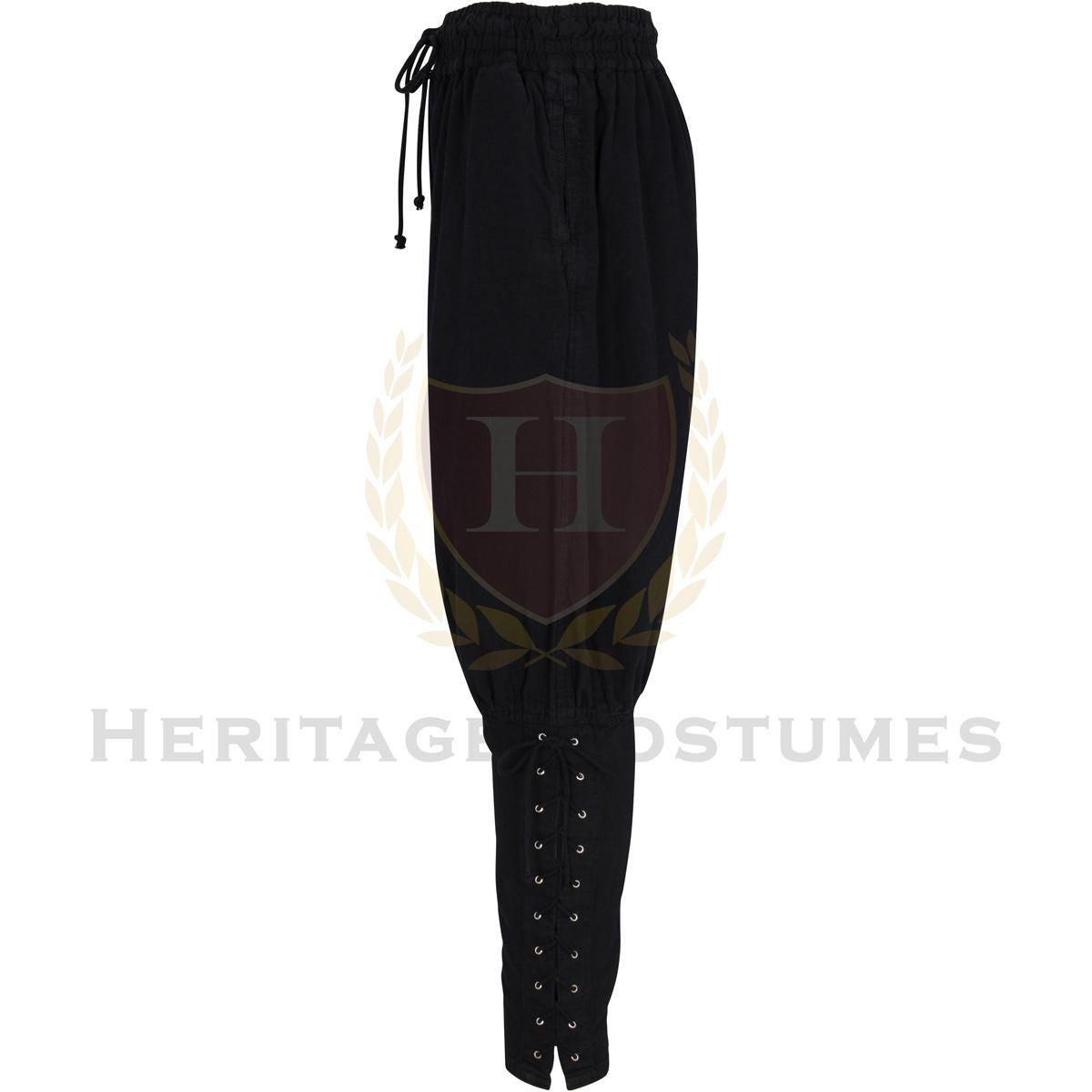 Men’s Viking Pants – Medieval Renaissance Landsknecht Trousers for LARP, Cosplay & Reenactments