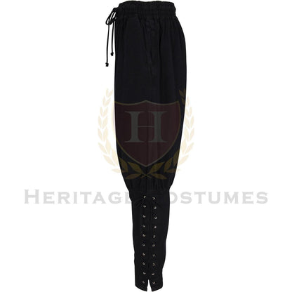 Men’s Viking Pants – Medieval Renaissance Landsknecht Trousers for LARP, Cosplay & Reenactments
